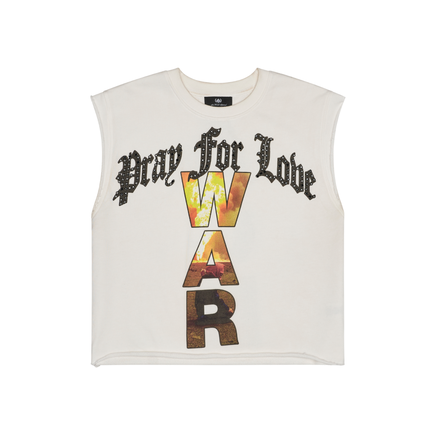 ‘WON THE WAR’ White Sleeveless Tee
