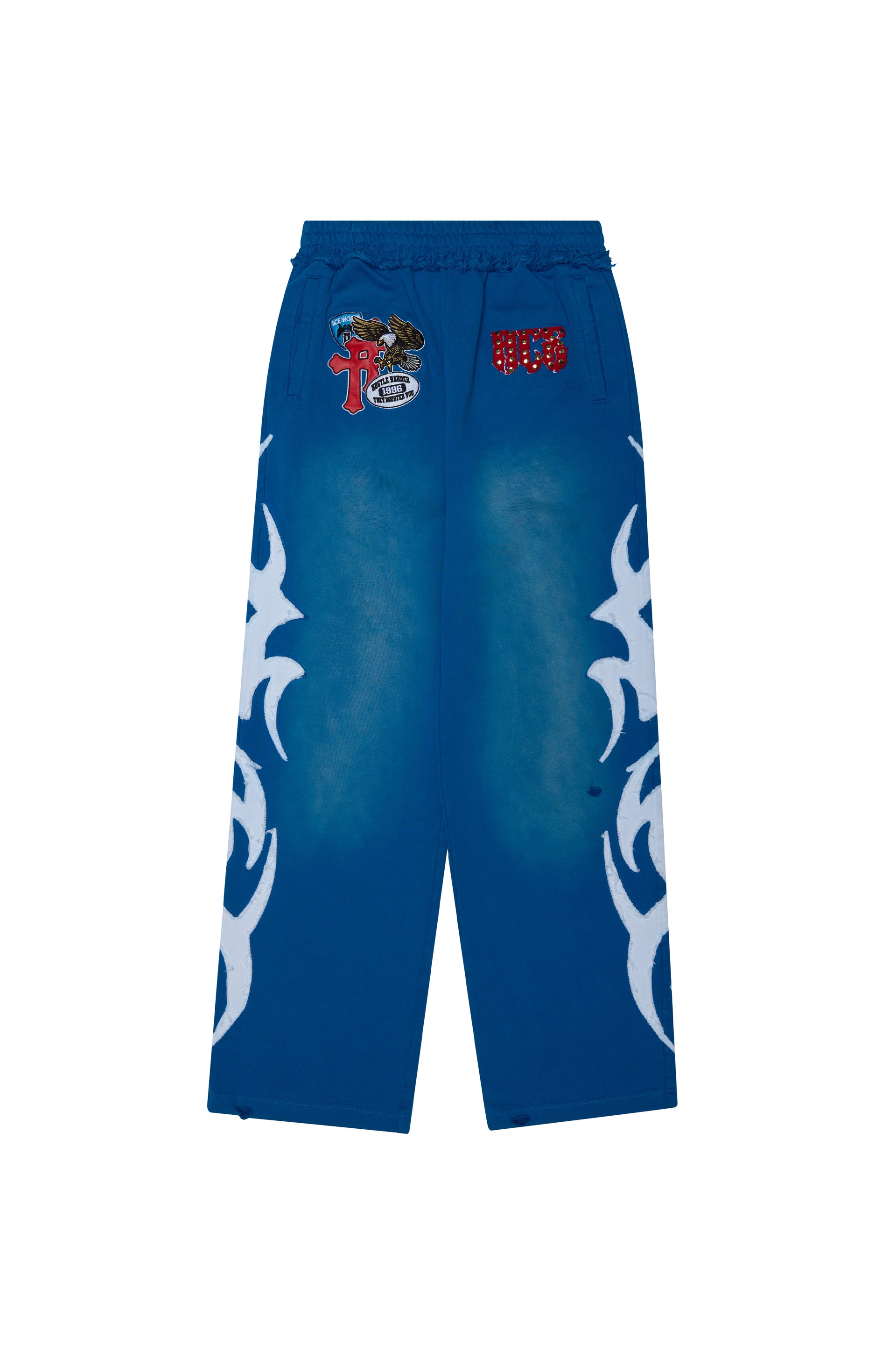 ‘THE DOUBTED’ Blue Clouds Sweatpants