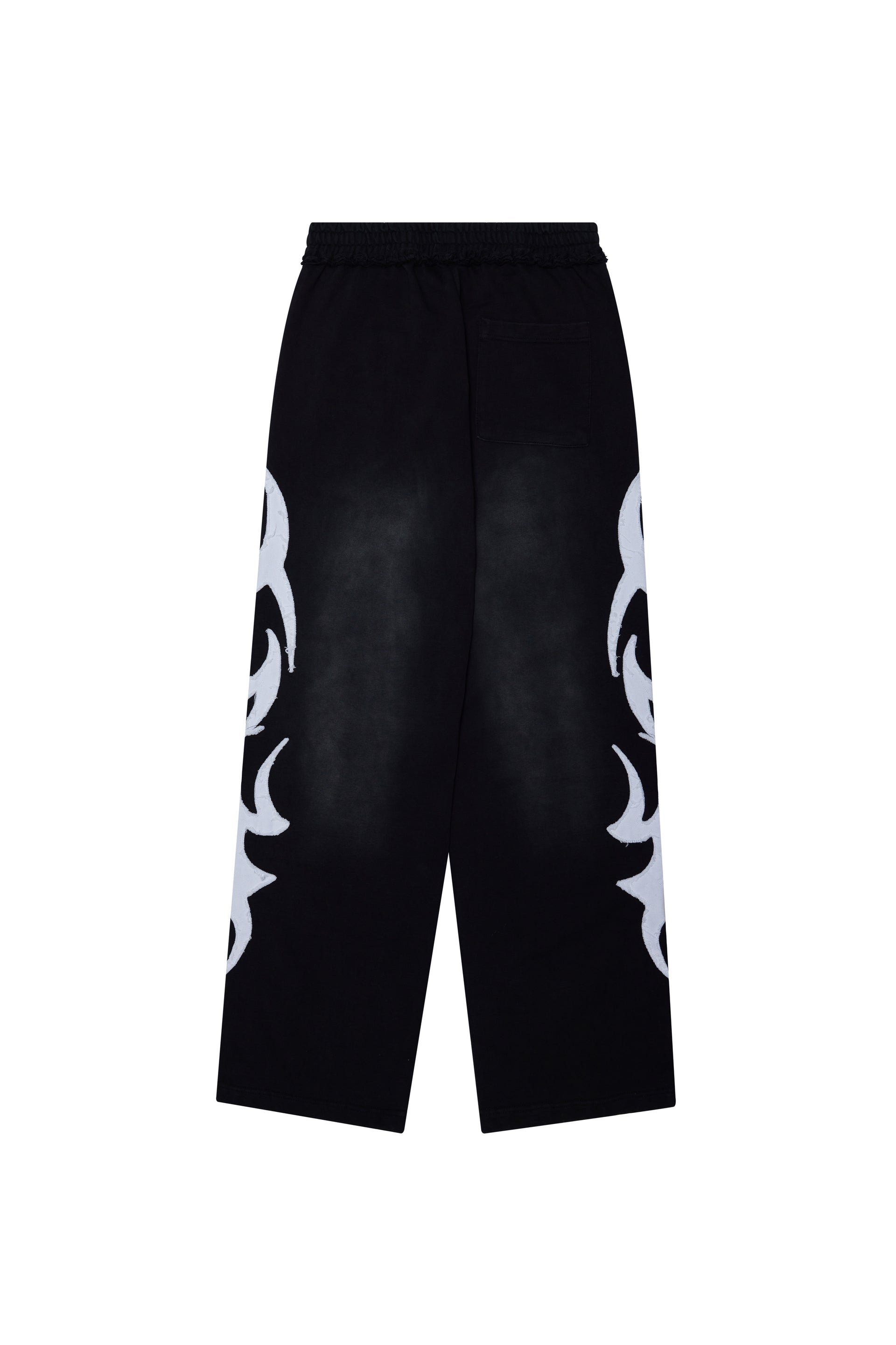 ‘THE DOUBTED’ Black Storm Sweatpants